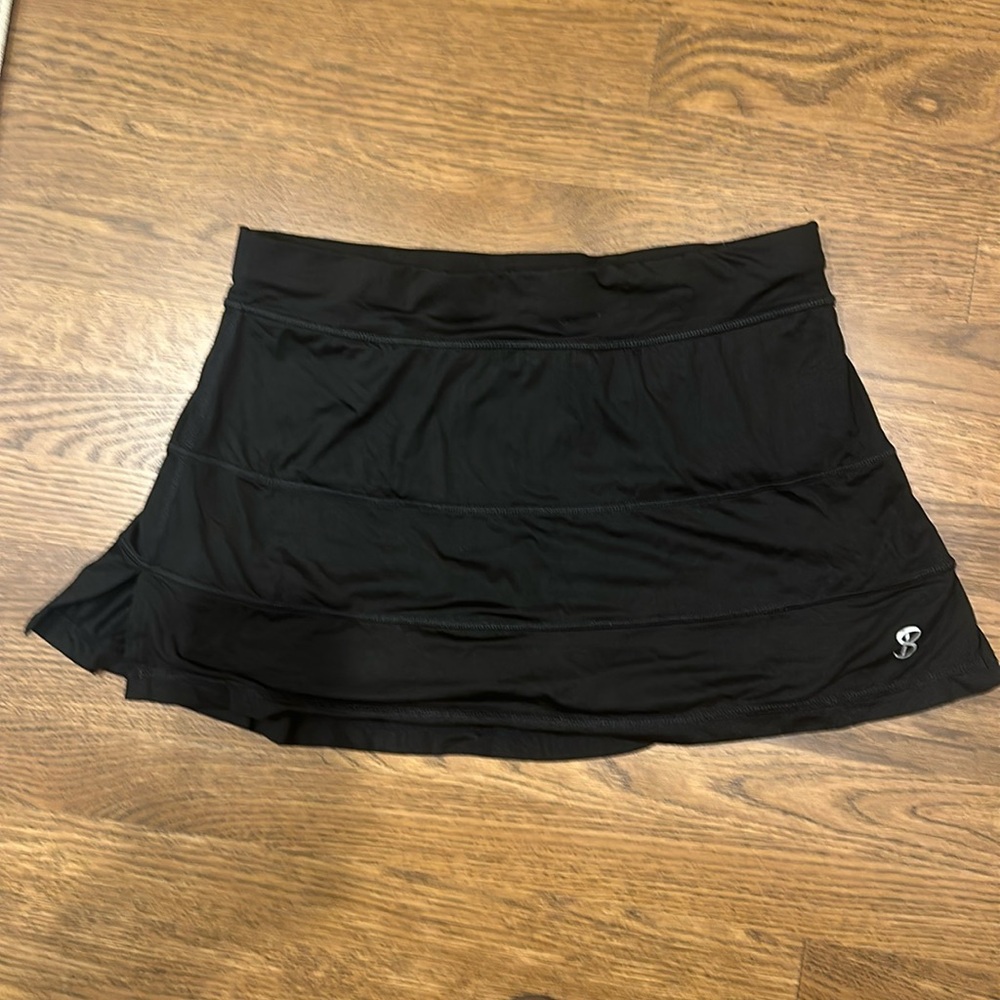 Sofibella L black tennis skirt